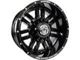Anthem Off-Road Equalizer Gloss Black 8-Lug Wheel; 20x10; -24mm Offset (11-14 Sierra 3500 HD SRW)