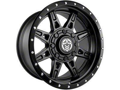 Anthem Off-Road Rogue Satin Black 8-Lug Wheel; 20x12; -44mm Offset (11-14 Silverado 2500 HD)