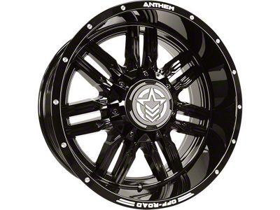 Anthem Off-Road Equalizer Gloss Black 6-Lug Wheel; 18x10; -24mm Offset (07-14 Tahoe)