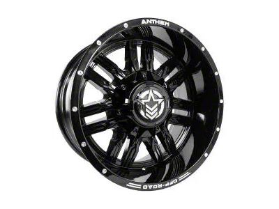 Anthem Off-Road Equalizer Gloss Black 8-Lug Wheel; 18x10; -24mm Offset (08-10 F-250 Super Duty)