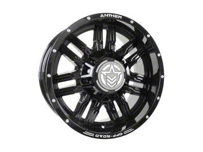 Anthem Off-Road Equalizer Gloss Black 8-Lug Wheel; 18x9; 0mm Offset (08-10 F-250 Super Duty)