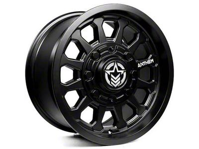 Anthem Off-Road Intimidator Satin Black 8-Lug Wheel; 17x9; 0mm Offset (08-10 F-250 Super Duty)