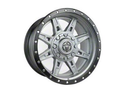 Anthem Off-Road Rogue Titanium Gray 8-Lug Wheel; 20x10; -18mm Offset (08-10 F-250 Super Duty)