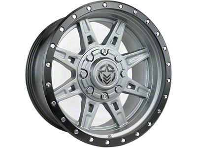 Anthem Off-Road Rogue Titanium Gray 8-Lug Wheel; 20x10; -18mm Offset (11-16 F-250 Super Duty)