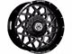 Anthem Off-Road Avenger Gloss Black Milled 6-Lug Wheel; 20x9; 0mm Offset (14-18 Silverado 1500)