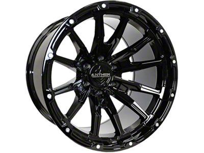 Anthem Off-Road Talon Gloss Black 6-Lug Wheel; 20x12; -44mm Offset (15-20 F-150)