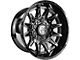 Anthem Off-Road Liberty Gloss Black 8-Lug Wheel; 20x12; -44mm Offset (15-19 Sierra 2500 HD)