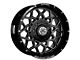 Anthem Off-Road Avenger Gloss Black Milled 8-Lug Wheel; 18x9; 18mm Offset (15-19 Silverado 2500 HD)