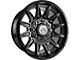 Anthem Off-Road Liberty Satin Black 8-Lug Wheel; 17x9; -12mm Offset (15-19 Silverado 2500 HD)