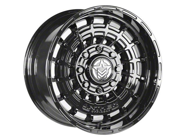 Anthem Off-Road Viper Gloss Black 8-Lug Wheel; 18x9; 0mm Offset (15-19 Silverado 2500 HD)