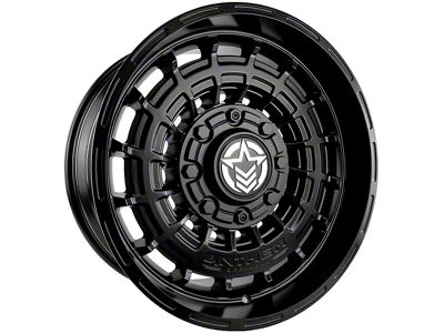 Anthem Off-Road Viper Satin Black 8-Lug Wheel; 17x9; -12mm Offset (15-19 Silverado 2500 HD)