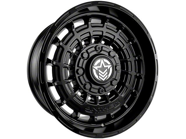 Anthem Off-Road Viper Satin Black 8-Lug Wheel; 20x10; -18mm Offset (15-19 Silverado 2500 HD)