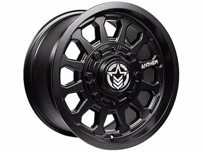 Anthem Off-Road Intimidator Satin Black 5-Lug Wheel; 18x9; 18mm Offset (94-01 RAM 1500)