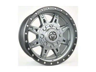 Anthem Off-Road Rogue Titanium Gray 8-Lug Wheel; 17x8.5; 0mm Offset (99-07 F-250 Super Duty)