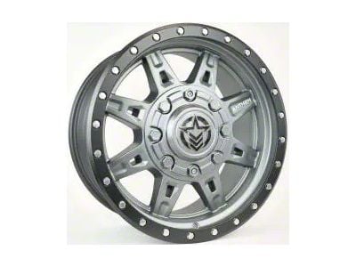 Anthem Off-Road Rogue Titanium Gray 8-Lug Wheel; 17x8.5; 0mm Offset (99-07 F-350 Super Duty SRW)