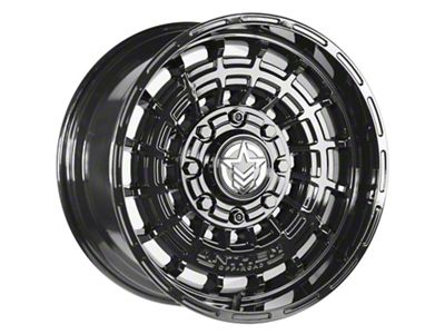 Anthem Off-Road Viper Gloss Black 6-Lug Wheel; 17x9; -12mm Offset (15-22 Colorado)