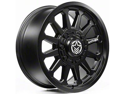 Anthem Off-Road Intimidator Satin Black 6-Lug Wheel; 18x9; 18mm Offset (97-04 Dakota)