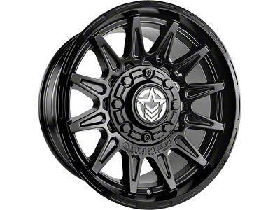 Anthem Off-Road Liberty Satin Black 6-Lug Wheel; 17x9; -12mm Offset (97-04 Dakota)