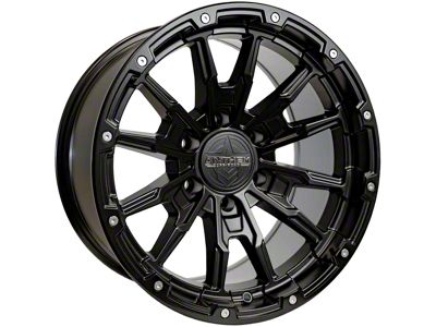 Anthem Off-Road Talon Satin Black 6-Lug Wheel; 18x9; -12mm Offset (21-25 F-150)