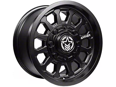 Anthem Off-Road Intimidator Satin Black 8-Lug Wheel; 18x9; 18mm Offset (19-24 RAM 2500)