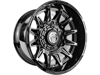 Anthem Off-Road Liberty Gloss Black 8-Lug Wheel; 20x12; -44mm Offset (20-25 Silverado 2500 HD)