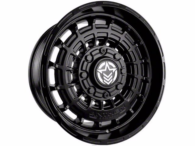 Anthem Off-Road Viper Satin Black 6-Lug Wheel; 17x9; -12mm Offset (07-14 Tahoe)