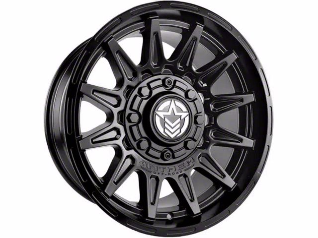 Anthem Off-Road Liberty Satin Black 6-Lug Wheel; 17x9; -12mm Offset (07-14 Yukon)