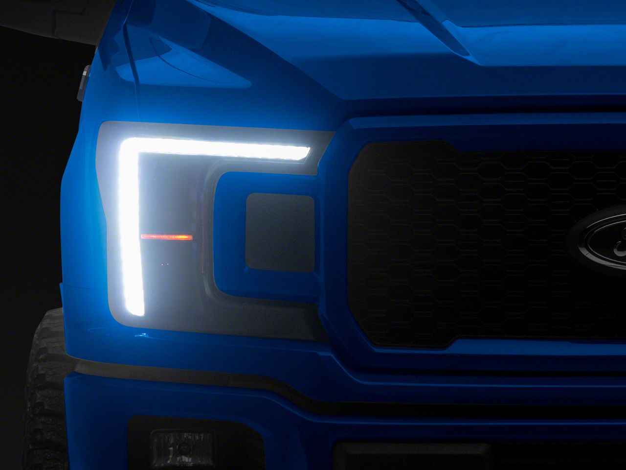 Anzo Z-Series Full LED Plank Projector Headlights with Initiation