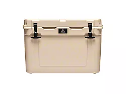 Apex Cooler System A45 Cooler with Stainless Steel Bed Rack Mount; Khaki (Universal; Some Adaptation May Be Required)