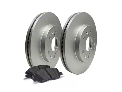Apex One Enviro-Friendly Geomet OE 6-Lug Brake Rotor and Friction Point Pad Kit; Front and Rear (15-20 Colorado)