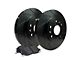 Apex One Elite Cross-Drill and Slots 6-Lug Brake Rotor and Friction Point Pad Kit; Rear (07-18 Silverado 1500 w/ Rear Disc Brakes)