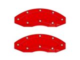 Gen III Brake Caliper Overlays; Red; Rear (15-25 F-150 w/ 18+ Inch Wheels)