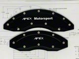 Gen III Brake Caliper Overlays; Black; Front (99-25 Silverado 1500 w/ 18+ Inch Wheels)