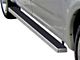 4-Inch iStep Running Boards; Hairline Silver (01-03 F-150 SuperCrew)