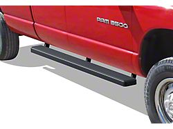 5-Inch iStep Running Boards; Black (02-08 RAM 1500 Quad Cab)