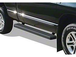 5-Inch iStep Running Boards; Black (02-08 RAM 1500 Regular Cab)