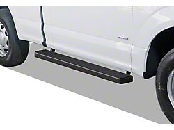 5-Inch iStep Running Boards; Black (15-25 F-150 Regular Cab)