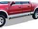5-Inch iStep Running Boards; Hairline Silver (01-03 F-150 SuperCrew)
