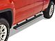 5-Inch iStep Running Boards; Hairline Silver (07-18 Silverado 1500 Extended/Double Cab)