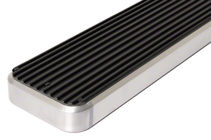 APS 5-Inch Stainless Steel Running Boards For Chevy Silverado GMC Sierra Crew Cab 2001-2013