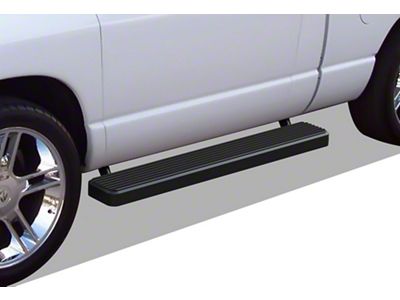 6-Inch iStep Running Boards; Black (02-08 RAM 1500 Regular Cab)