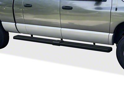 6-Inch iStep Running Boards; Black (06-08 RAM 1500 Mega Cab)