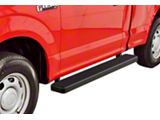 6-Inch iStep Running Boards; Black (15-26 F-150 Regular Cab)