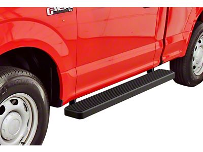 6-Inch iStep Running Boards; Black (15-25 F-150 Regular Cab)