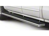 6-Inch iStep Running Boards; Hairline Silver (07-18 Sierra 1500 Extended/Double Cab)