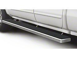 6-Inch iStep Running Boards; Hairline Silver (07-18 Sierra 1500 Extended/Double Cab)