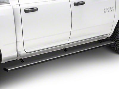 6-Inch iStep Wheel-to-Wheel Running Boards; Black (09-18 RAM 1500 Crew Cab)