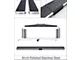6-Inch iStep Wheel-to-Wheel Running Boards; Hairline Silver (09-18 RAM 1500 Quad Cab)