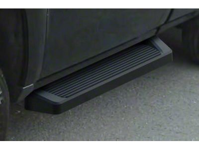 6-Inch iRunning Boards; Black (07-18 Sierra 1500 Regular Cab)