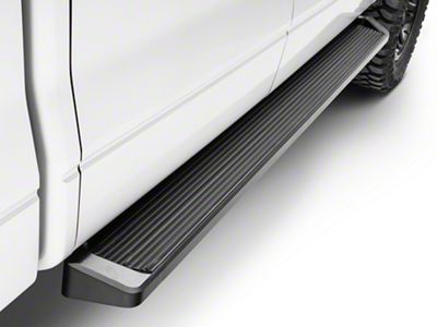 6-Inch iRunning Boards; Black (09-14 F-150 SuperCrew)